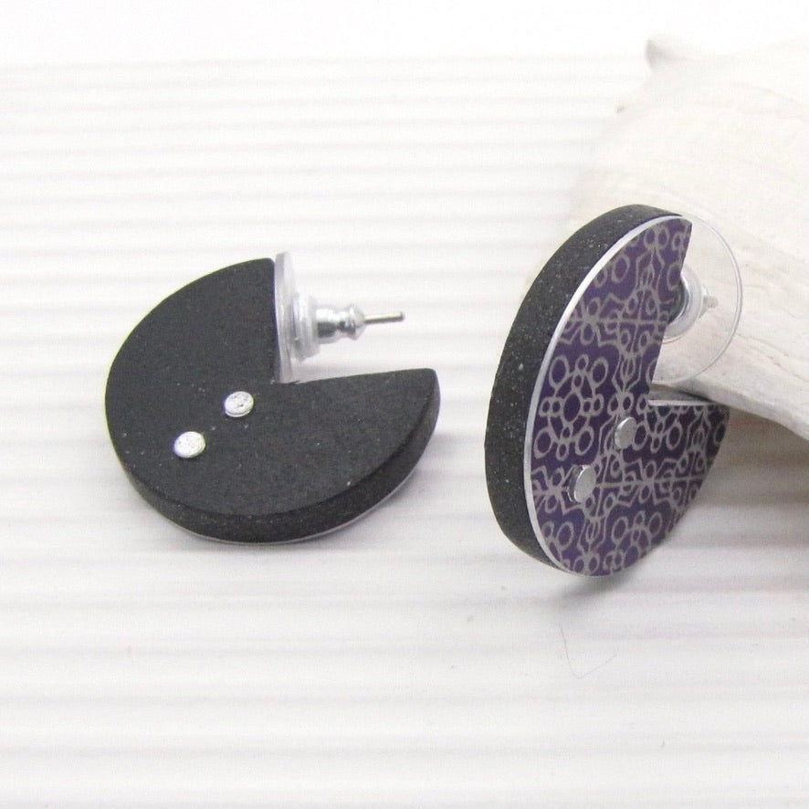 Reversible 3/4 Earrings